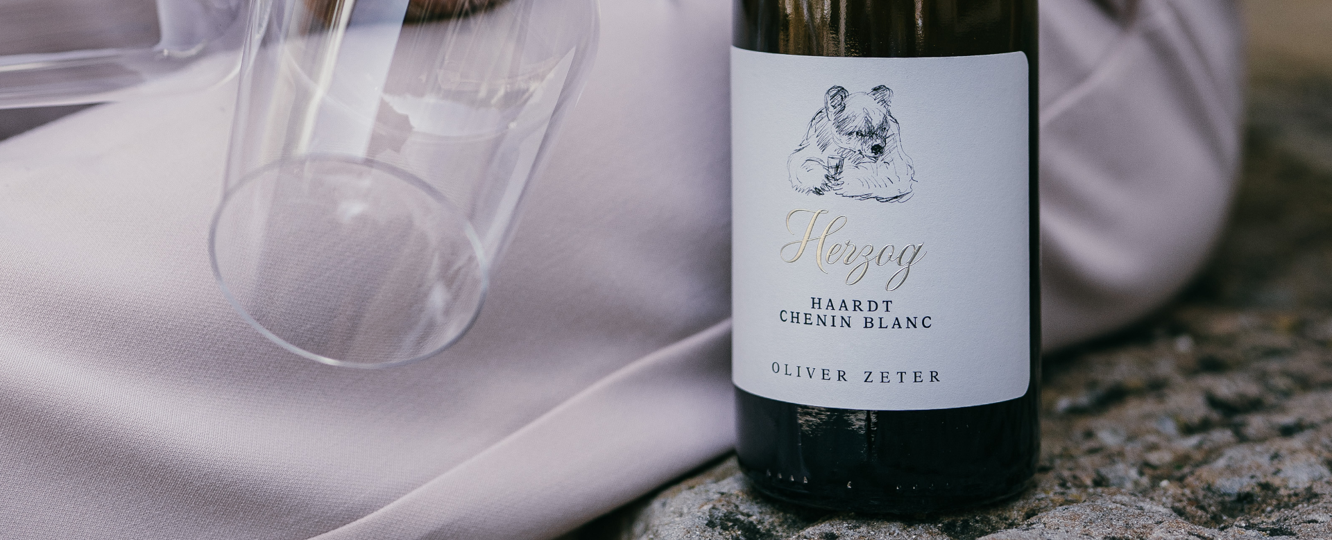 Detailaufnahme von dem Herzog Chenin Blanc